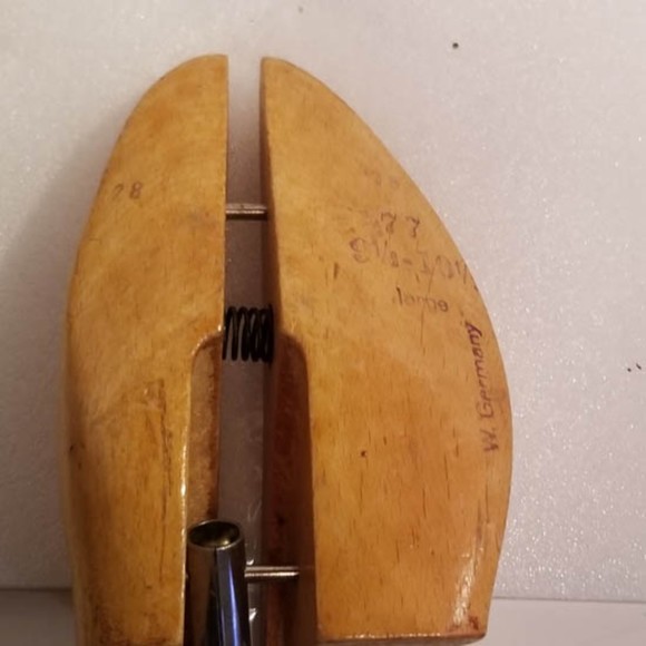 Vintage Formwell wood Adj shoe trees West Germany - Picture 6 of 6